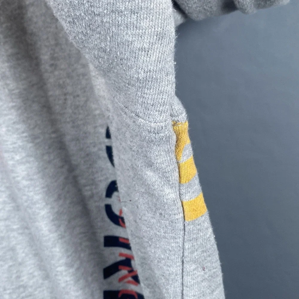 Vintage Y2K Nautica Gray Logo‎ Pullover Sweater Men's XXL